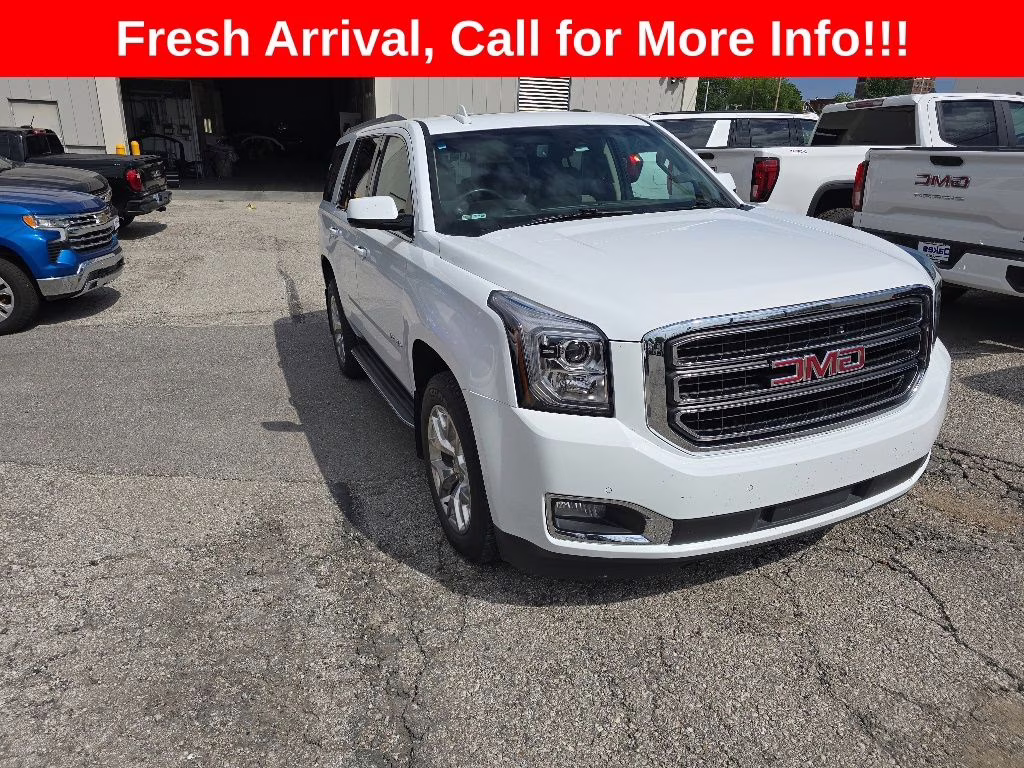 2018 Summit White GMC Yukon SLT 4X4 SUV