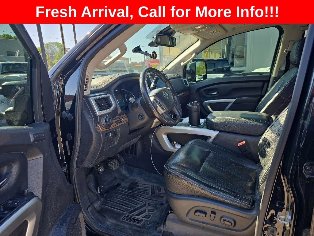 2020 Super Black Nissan Titan XD SL 4X4 Truck
