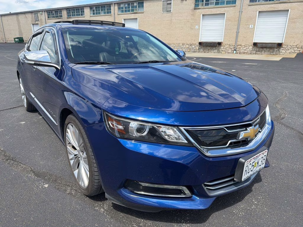 2014 Blue Topaz Metallic Chevrolet Impala LTZ FWD Sedan