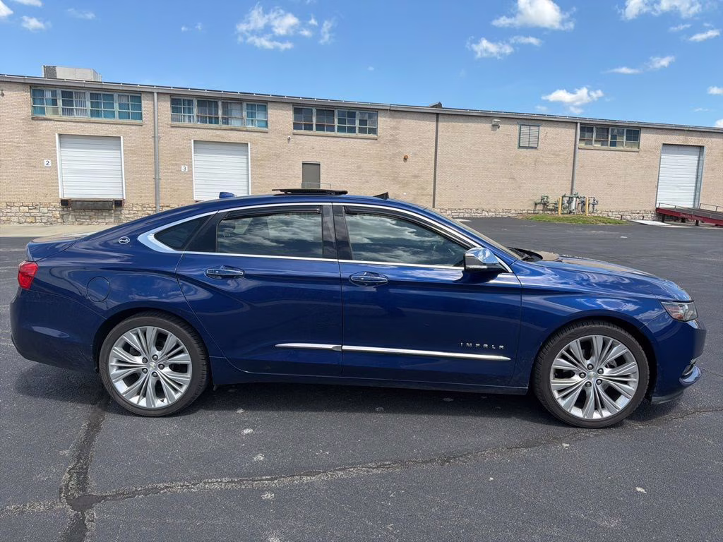 2014 Blue Topaz Metallic Chevrolet Impala LTZ FWD Sedan