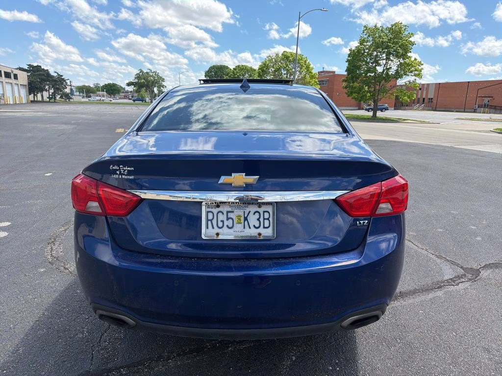2014 Blue Topaz Metallic Chevrolet Impala LTZ FWD Sedan