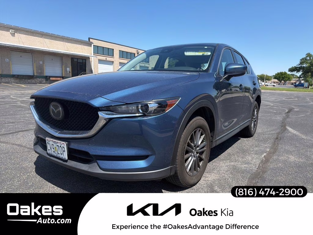 2019 Eternal Blue Mica Mazda CX-5 Sport AWD SUV