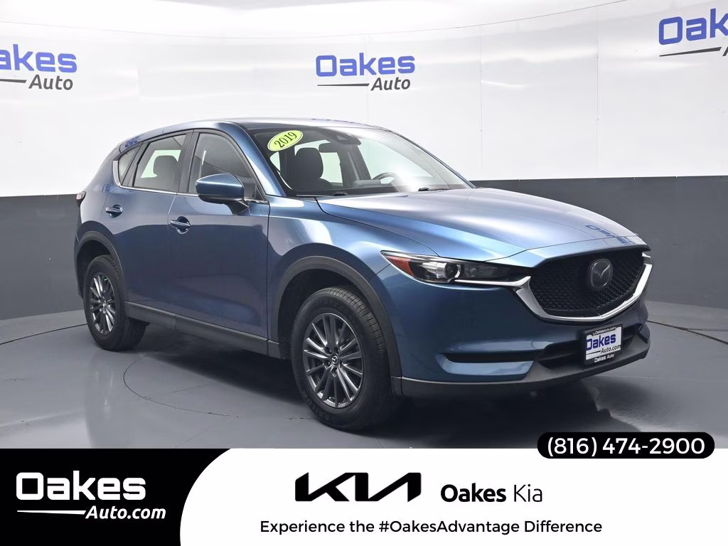 2019 Eternal Blue Mica Mazda CX-5 Sport AWD SUV