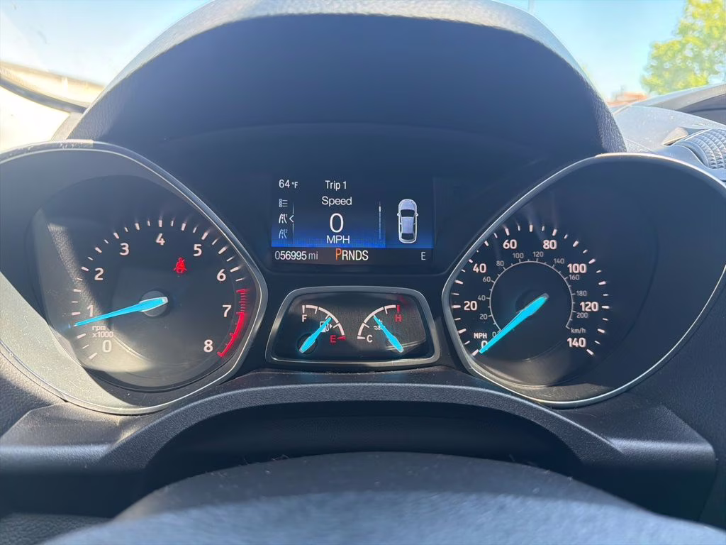 2019 Ingot Silver Ford Escape S FWD SUV