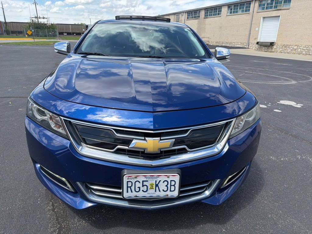 2014 Blue Topaz Metallic Chevrolet Impala LTZ FWD Sedan