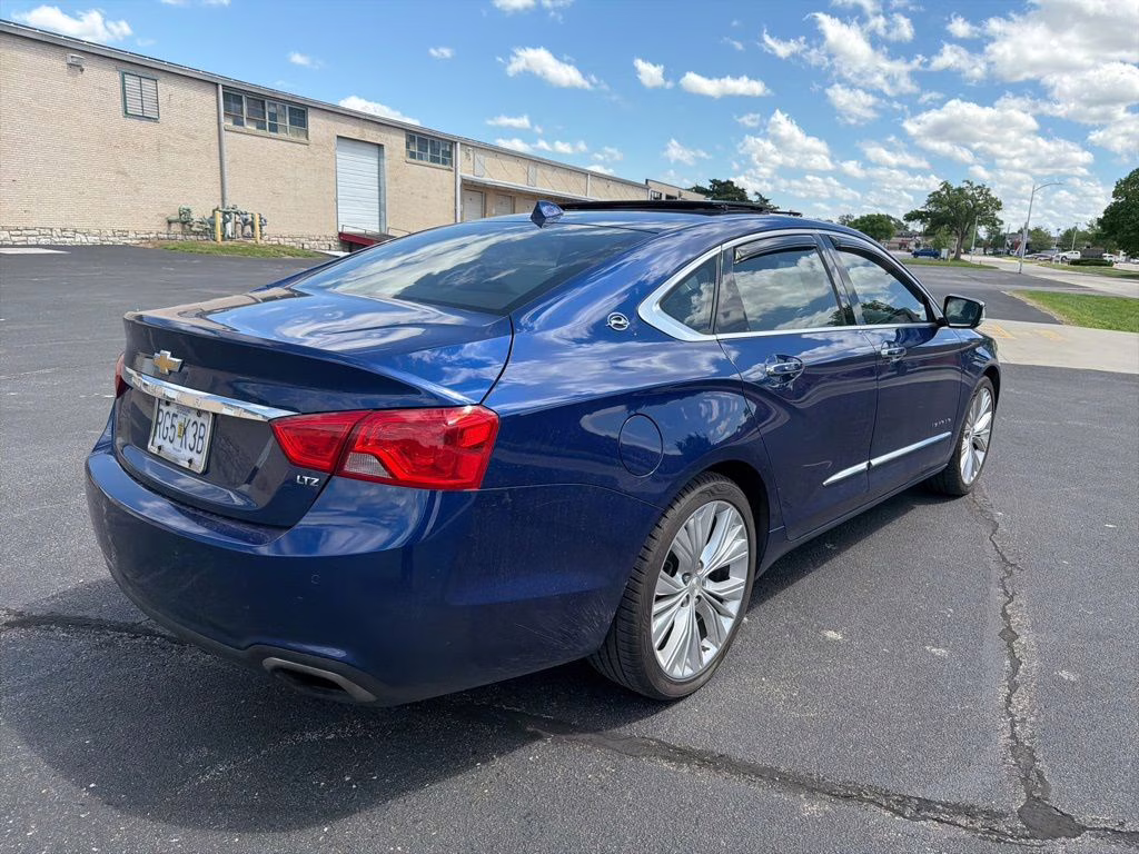 2014 Blue Topaz Metallic Chevrolet Impala LTZ FWD Sedan