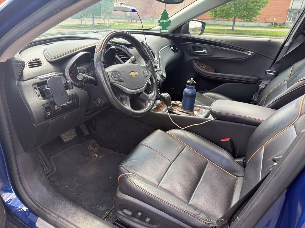 2014 Blue Topaz Metallic Chevrolet Impala LTZ FWD Sedan