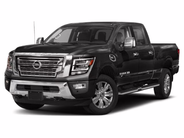 2020 Super Black Nissan Titan XD SL 4X4 Truck