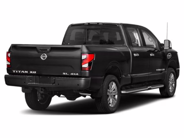 2020 Super Black Nissan Titan XD SL 4X4 Truck