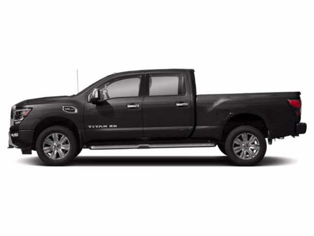 2020 Super Black Nissan Titan XD SL 4X4 Truck