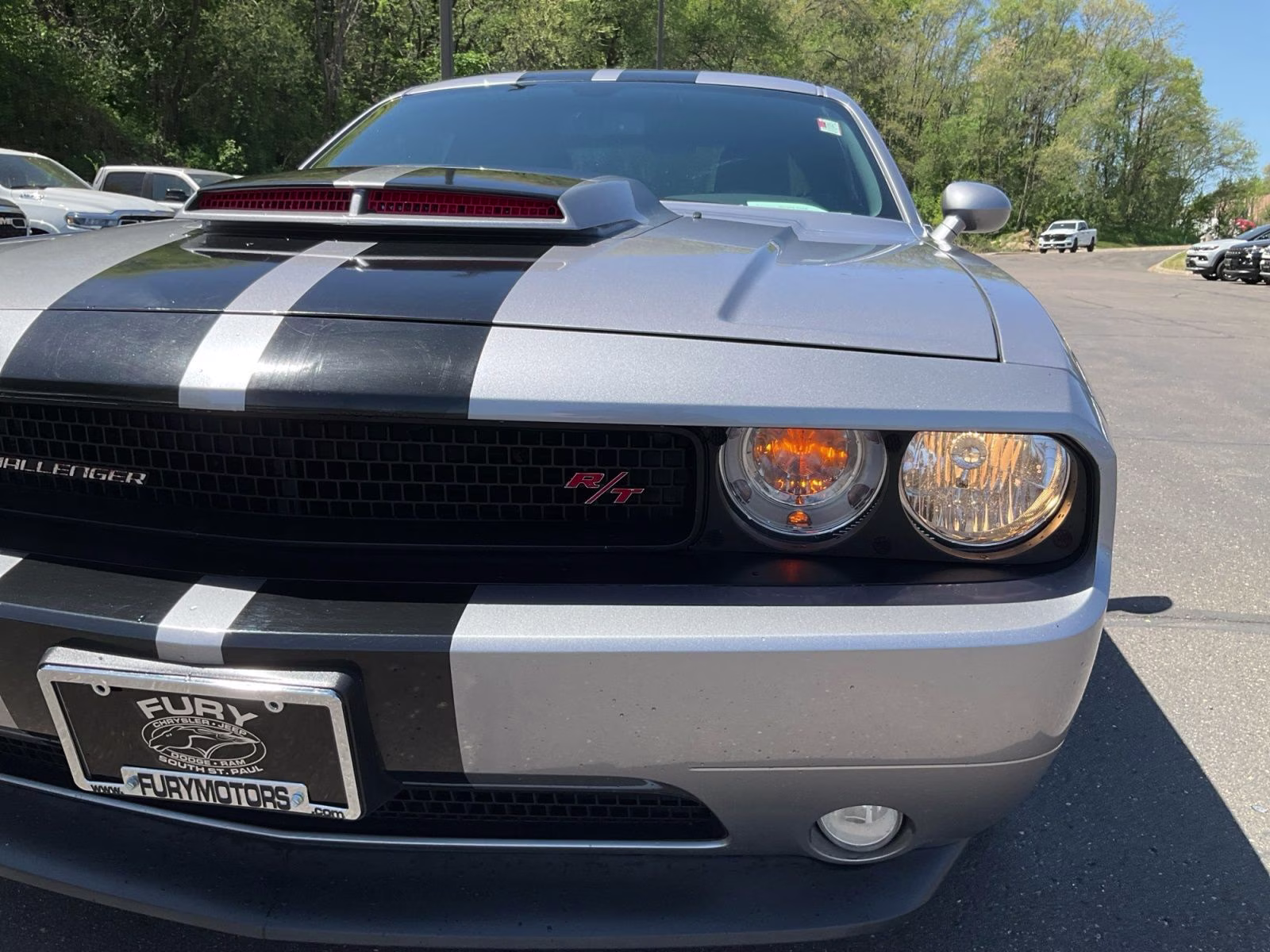 2014 Billet Silver Metallic Clearcoat Dodge Challenger R/T RWD Coupe