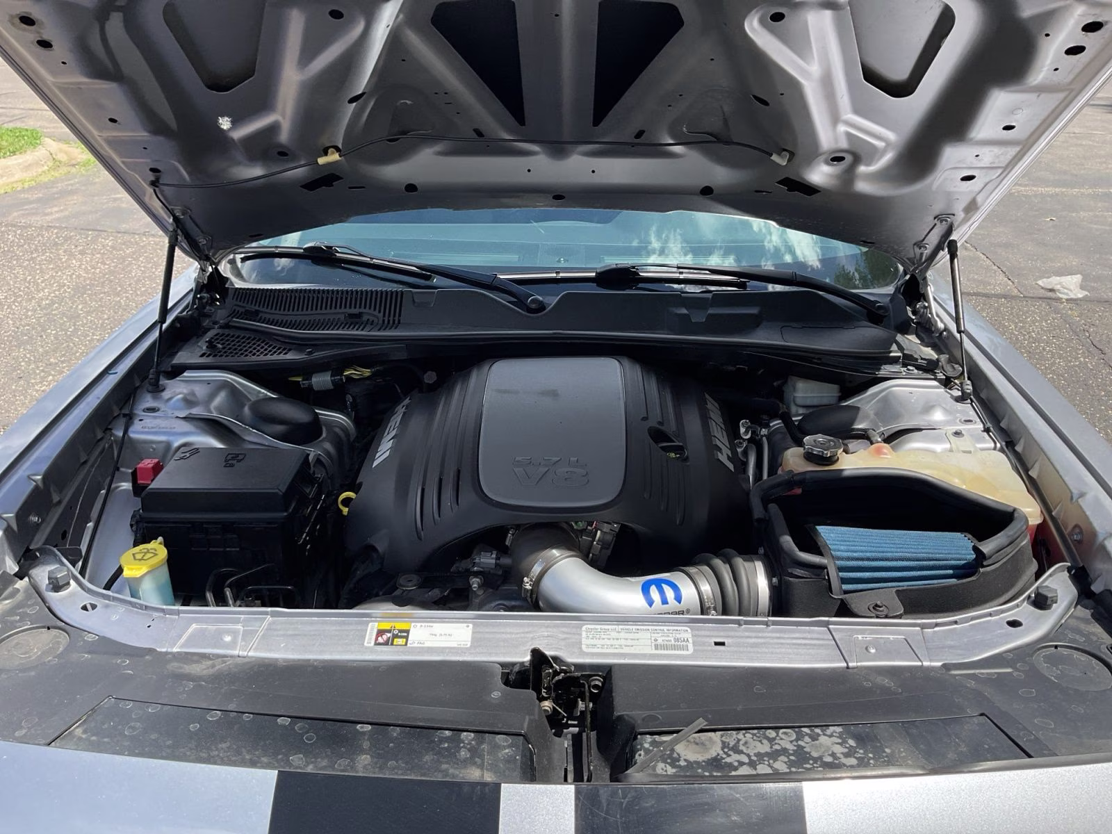 2014 Billet Silver Metallic Clearcoat Dodge Challenger R/T RWD Coupe