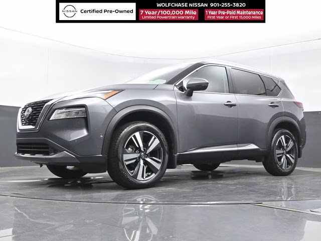 2023 Gun Metallic Nissan Rogue SL FWD SUV