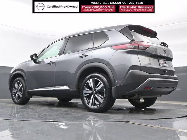 2023 Gun Metallic Nissan Rogue SL FWD SUV