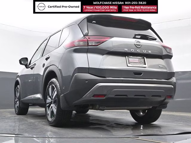 2023 Gun Metallic Nissan Rogue SL FWD SUV