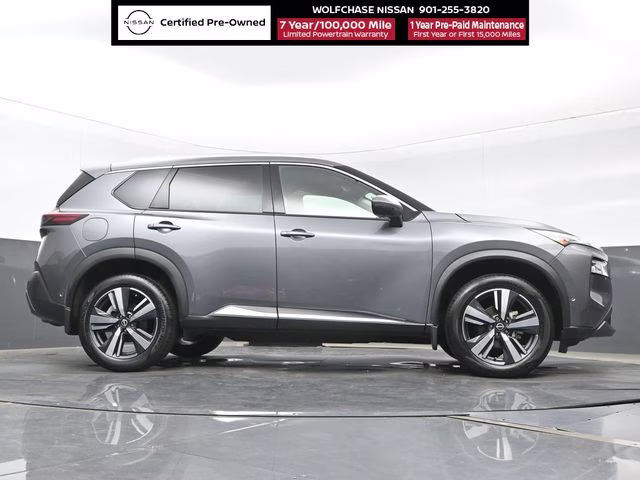 2023 Gun Metallic Nissan Rogue SL FWD SUV
