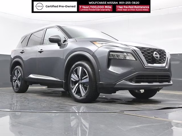 2023 Gun Metallic Nissan Rogue SL FWD SUV