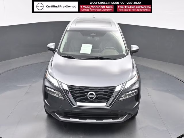 2023 Gun Metallic Nissan Rogue SL FWD SUV