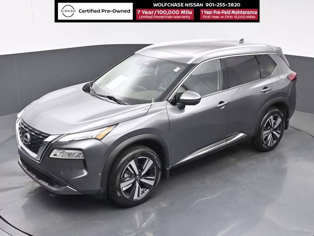 2023 Gun Metallic Nissan Rogue SL FWD SUV