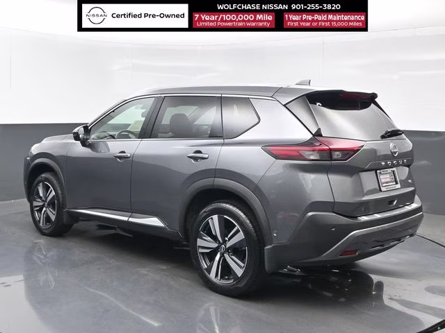 2023 Gun Metallic Nissan Rogue SL FWD SUV