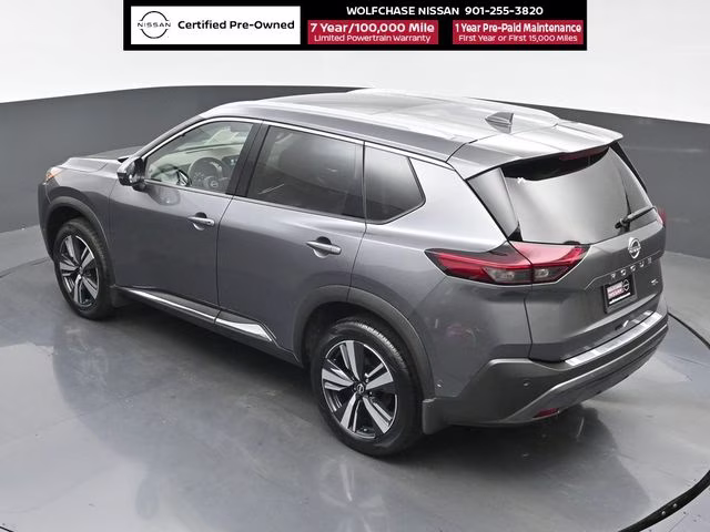 2023 Gun Metallic Nissan Rogue SL FWD SUV