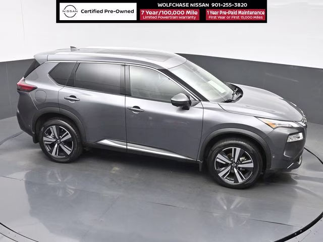 2023 Gun Metallic Nissan Rogue SL FWD SUV