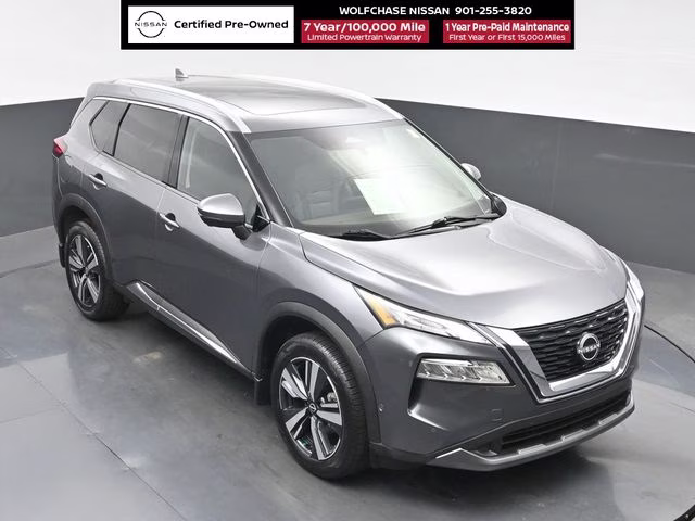 2023 Gun Metallic Nissan Rogue SL FWD SUV
