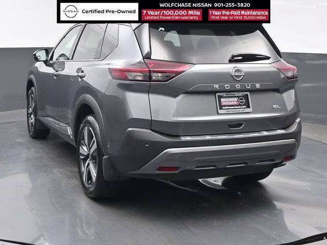 2023 Gun Metallic Nissan Rogue SL FWD SUV