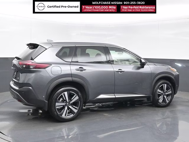 2023 Gun Metallic Nissan Rogue SL FWD SUV