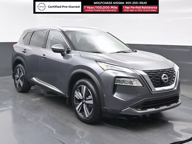 2023 Gun Metallic Nissan Rogue SL FWD SUV