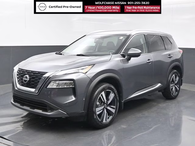 2023 Gun Metallic Nissan Rogue SL FWD SUV