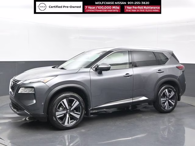 2023 Gun Metallic Nissan Rogue SL FWD SUV