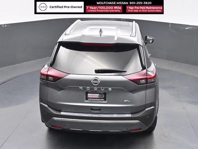 2023 Gun Metallic Nissan Rogue SL FWD SUV