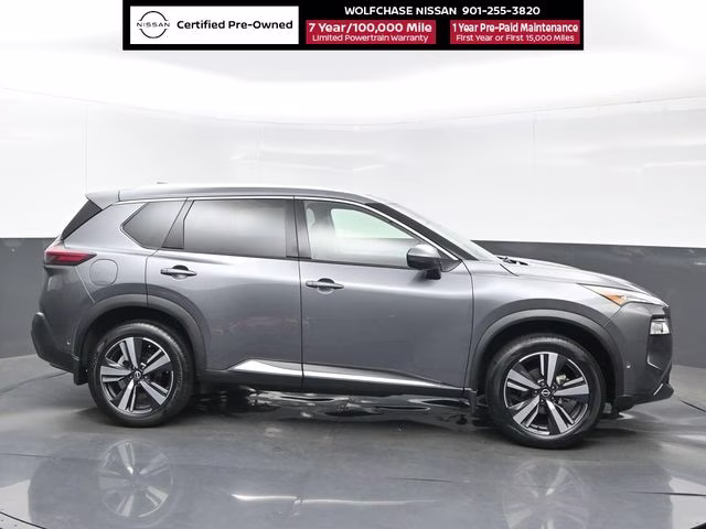 2023 Gun Metallic Nissan Rogue SL FWD SUV