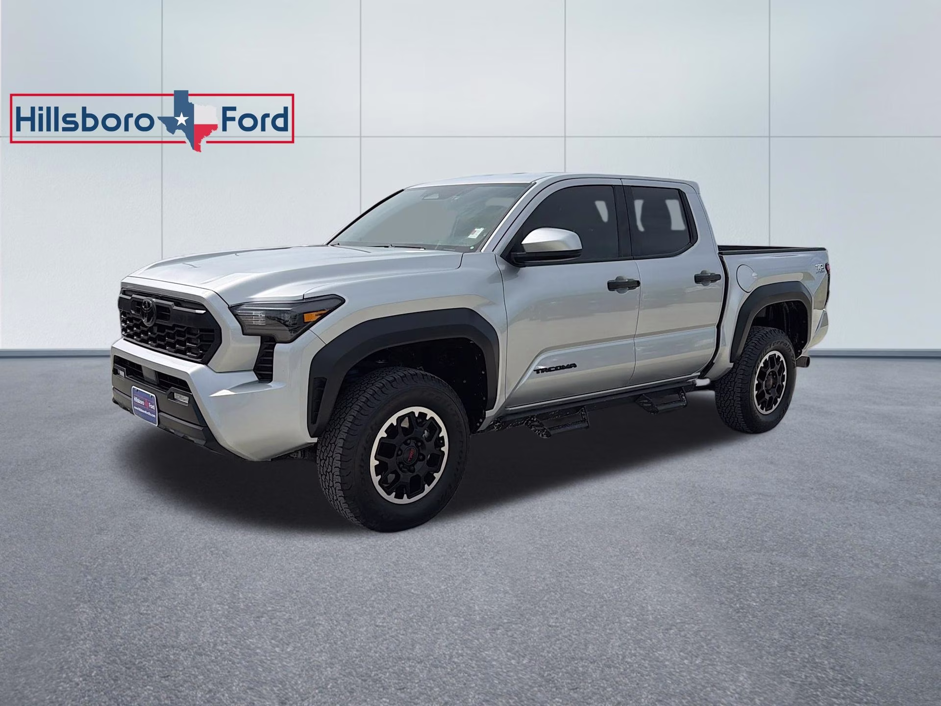 2024 Celestial Silver Metallic Toyota Tacoma TRD Off-Road 4X4 Truck