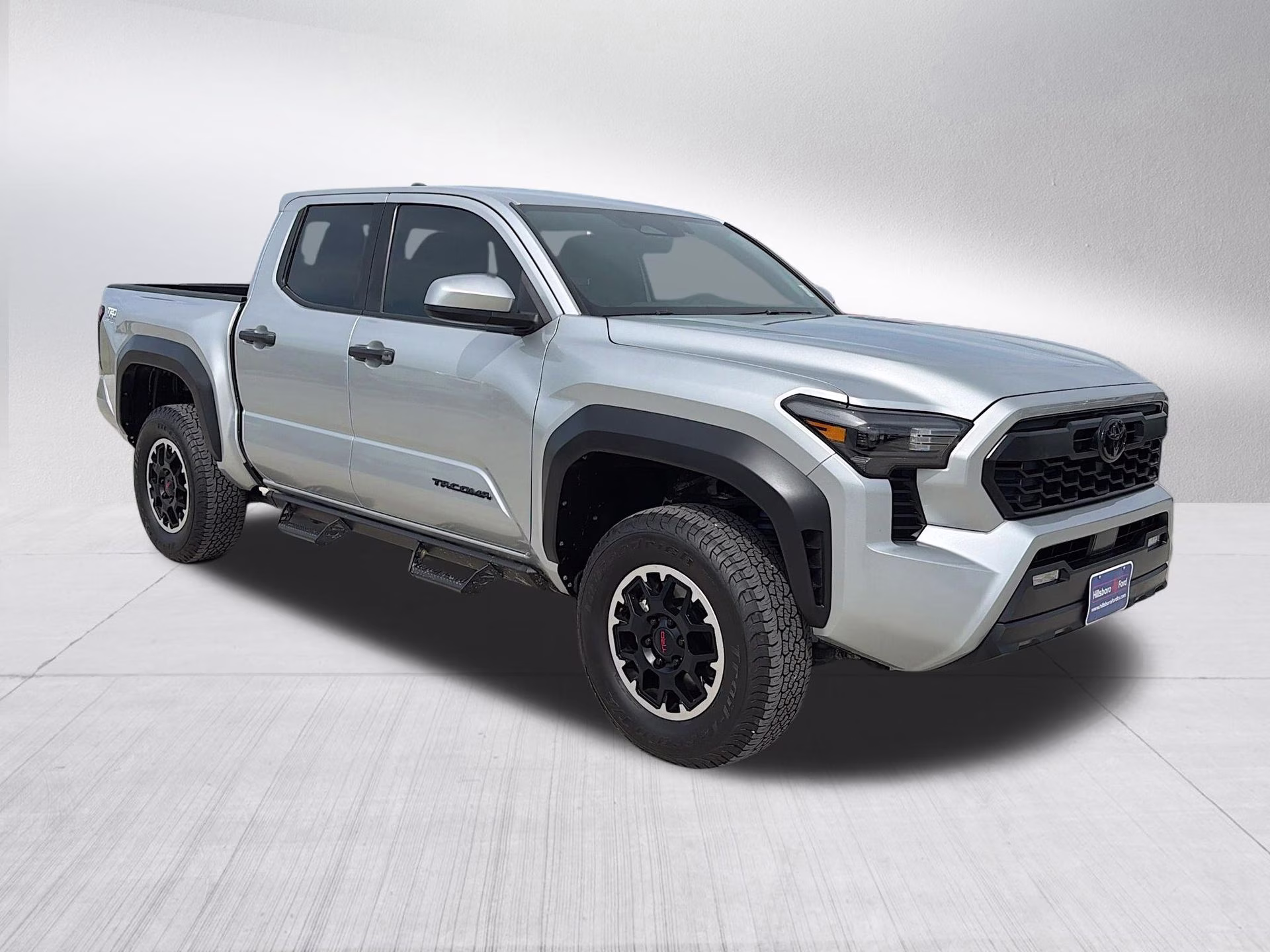2024 Celestial Silver Metallic Toyota Tacoma TRD Off-Road 4X4 Truck
