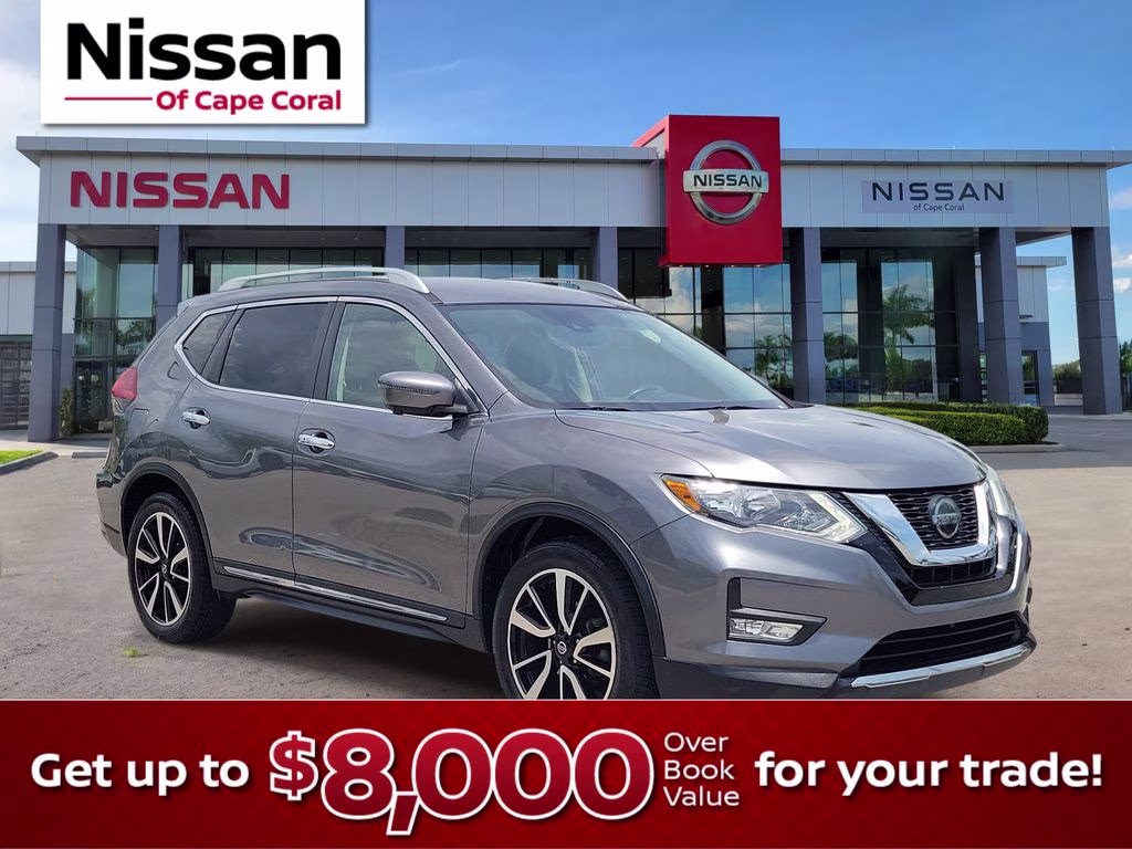 2019 Gun Metallic Nissan Rogue SL FWD SUV