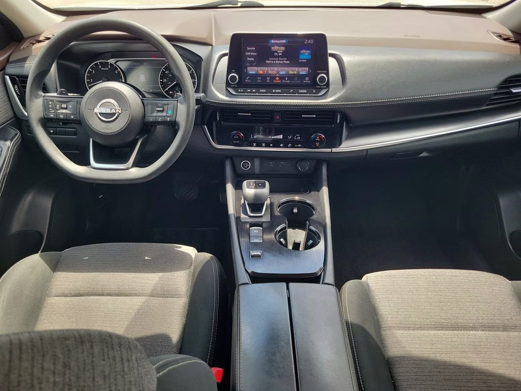 2023 Pearl White Tricoat Nissan Rogue SV FWD SUV