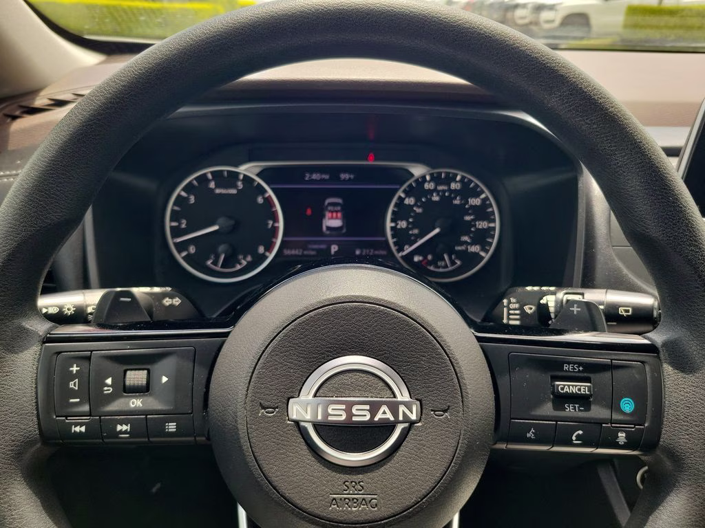 2023 Pearl White Tricoat Nissan Rogue SV FWD SUV