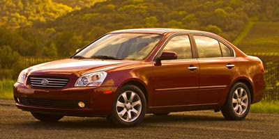 2008 Ruby Red Kia Optima LX FWD Sedan