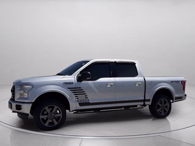 2016 Ingot Silver Ford F-150 XLT 4X4 Truck