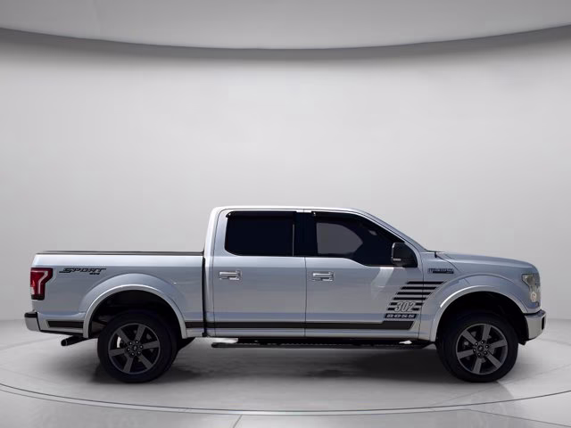 2016 Ingot Silver Ford F-150 XLT 4X4 Truck