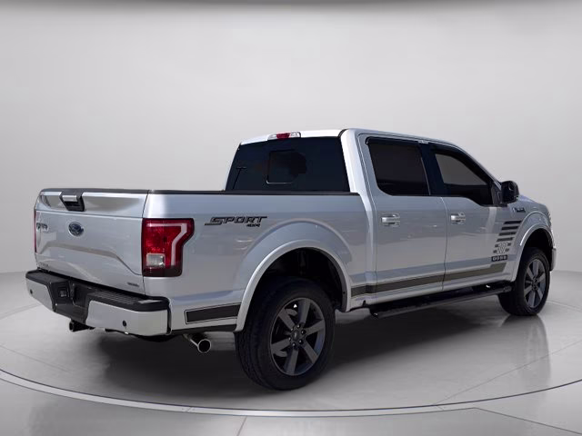 2016 Ingot Silver Ford F-150 XLT 4X4 Truck
