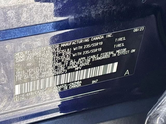 2023 Blueprint Toyota RAV4 XLE Premium FWD SUV