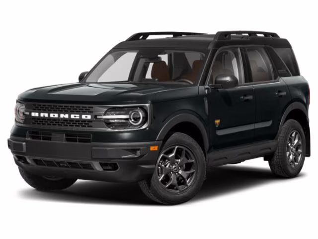 2023 Alto Blue Metallic Tinted Clearcoat Ford Bronco Sport Badlands 4X4 SUV