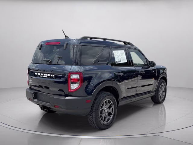 2023 Blue Metallic Ford Bronco Sport Badlands 4X4 SUV