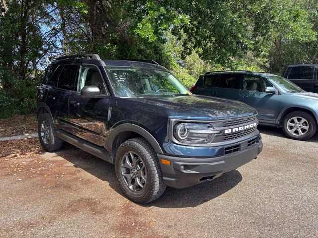 2023 Blue Metallic Ford Bronco Sport Badlands 4X4 SUV