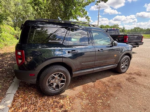 2023 Blue Metallic Ford Bronco Sport Badlands 4X4 SUV