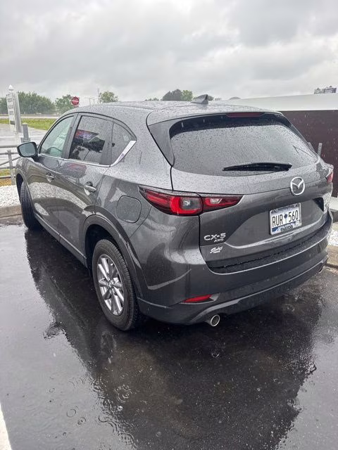 2023 Machine Gray Metallic Mazda CX-5 2.5 S Preferred Package AWD SUV