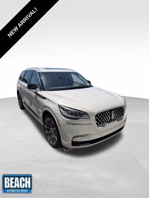 2023 Ceramic Pearl Metallic Tri-Coat Lincoln Aviator Plug-In Hybrid Grand Touring AWD SUV